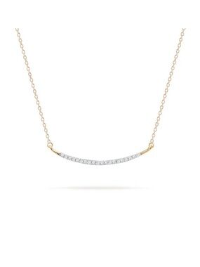 Adina Reyter Pave Curve Necklace